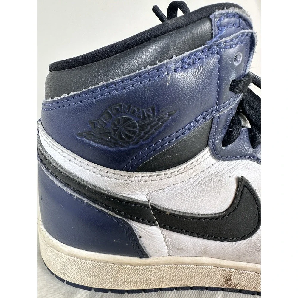 Size 4.5 Y - Jordan 1‎ Mid Armory Navy 2021